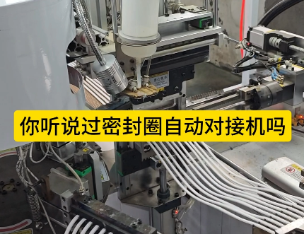 「視頻」你聽說過這款密封圈自動對接機嗎？
