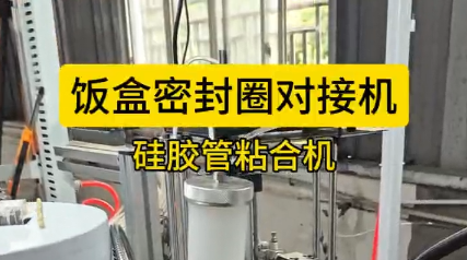 「視頻」硅膠飯盒密封圈對接粘合機，高效安全，為您節(jié)省幾十萬成本！